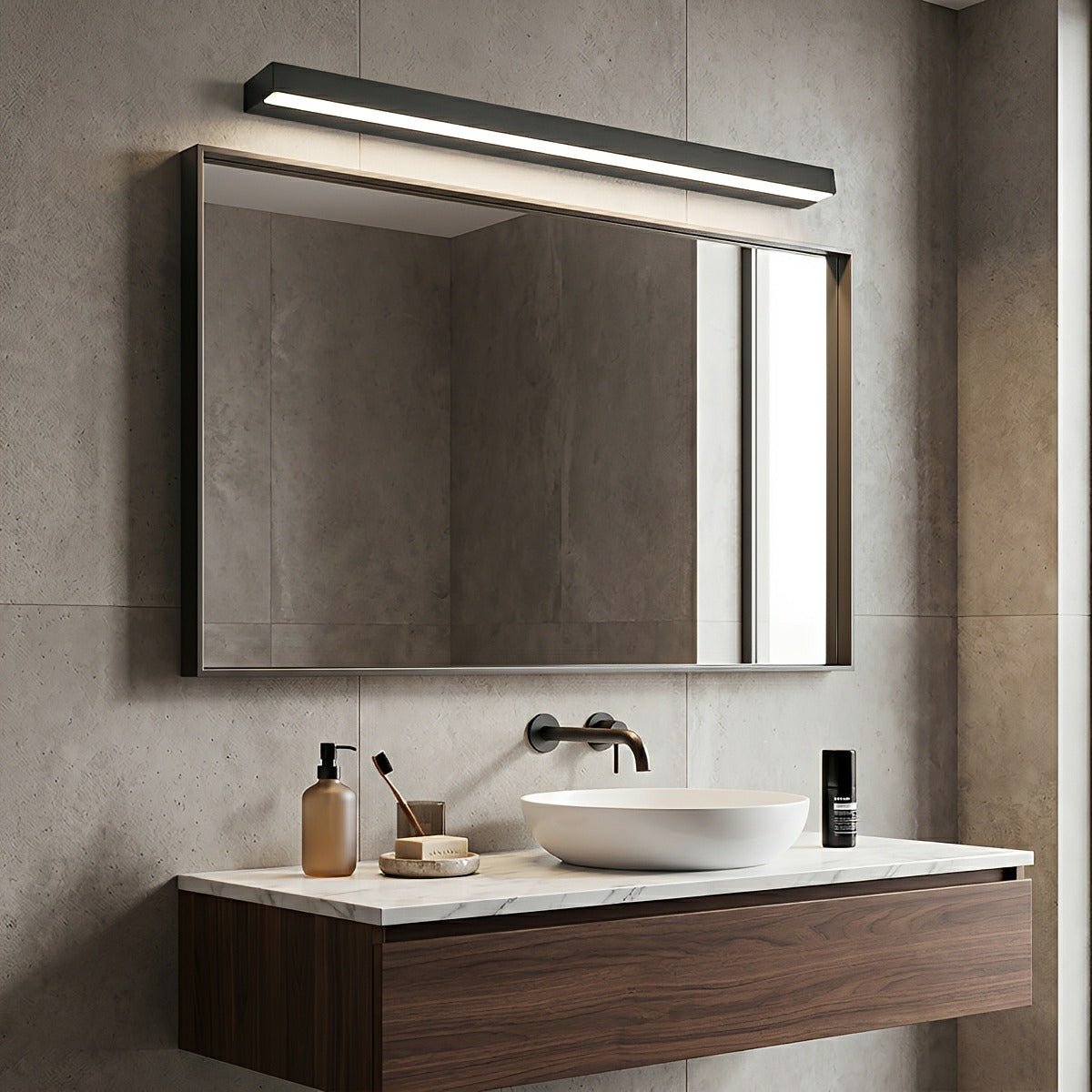 Modern LED Vanity Light Bar Minimalist Bathroom Mirror Wall Sconce - Flare Shack