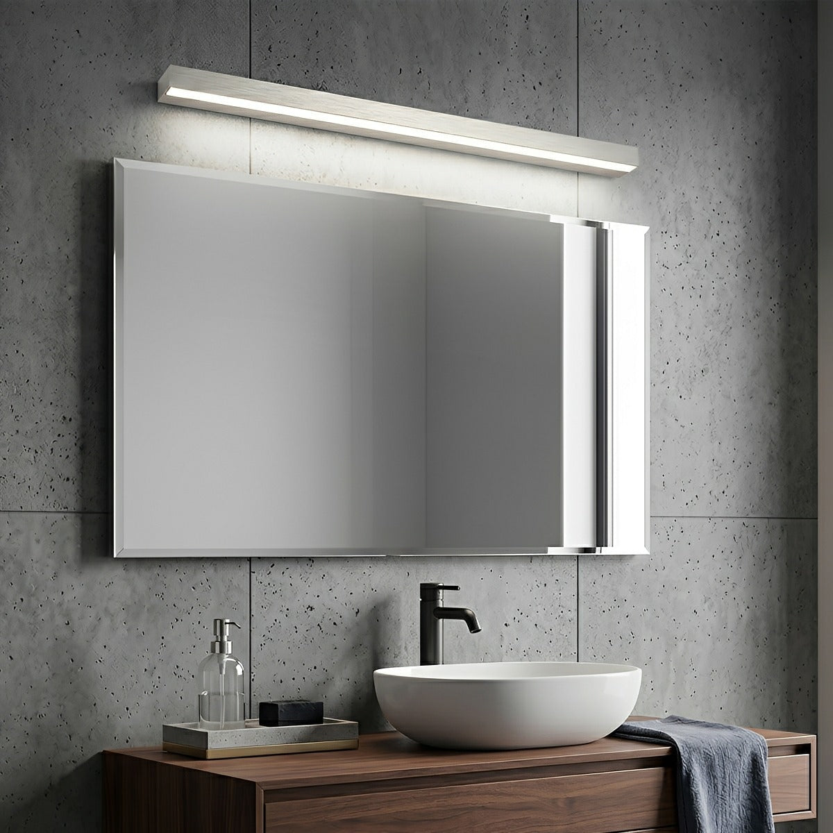 Modern LED Vanity Light Bar Minimalist Bathroom Mirror Wall Sconce - Flare Shack