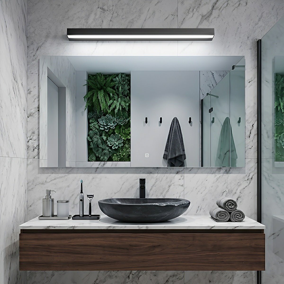 Modern LED Vanity Light Bar Minimalist Bathroom Mirror Wall Sconce - Flare Shack