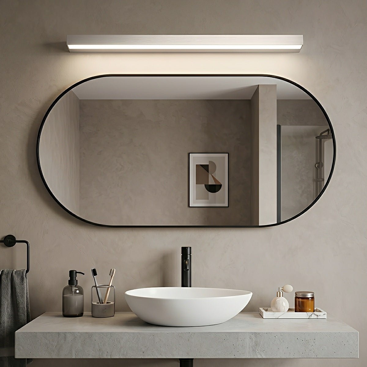 Modern LED Vanity Light Bar Minimalist Bathroom Mirror Wall Sconce - Flare Shack