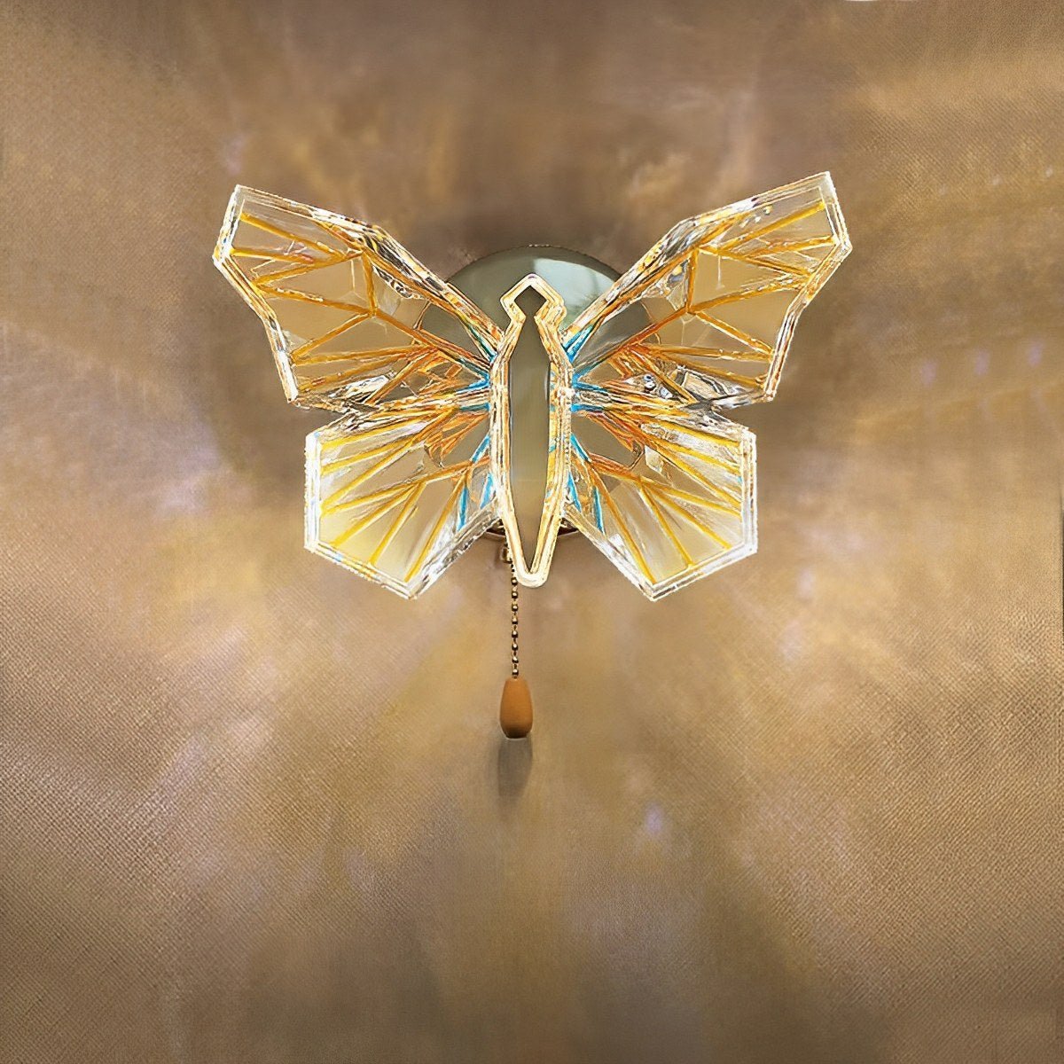 Modern Luxury Crystal Butterfly LED Indoor Wall Sconces - Flare Shack