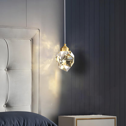 Modern Luxury Dimmable Brass Crystal Pendant Lights - Flare Shack