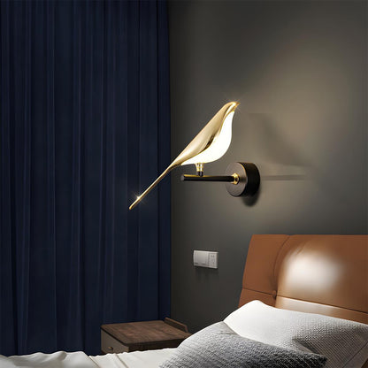 Modern Luxury Magpie Bird LED Indoor Wall Sconces - Flare Shack