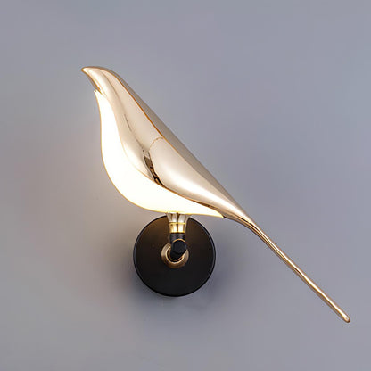 Modern Luxury Magpie Bird LED Indoor Wall Sconces
