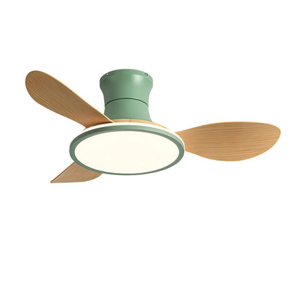 Modern Minimalist 15.7'' Lampshade DC Motor 6-Speed Reverse Ceiling Fan Light