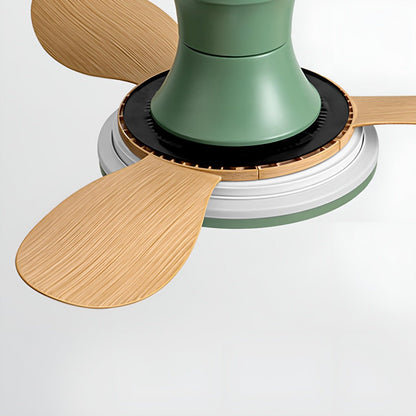 Modern Minimalist 15.7'' Lampshade DC Motor 6-Speed Reverse Ceiling Fan Light