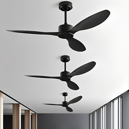 Modern Minimalist 3 - Blades DC Motor Reverse Ceiling Fan - Flare Shack