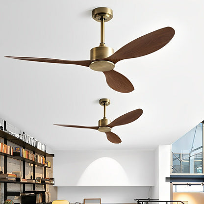 Modern Minimalist 3 - Blades DC Motor Reverse Ceiling Fan - Flare Shack