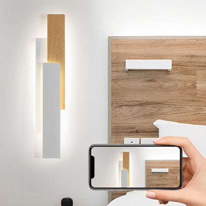 Modern Minimalist 3-Tiered Rectangular LED Indoor Wall Sconces