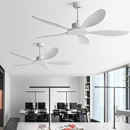 Modern Minimalist 5 - Blades DC Motor Reverse Ceiling Fan - Flare Shack