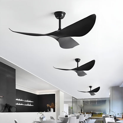 Modern Minimalist 6 - speed Reverse Frequency Ceiling Fan - Flare Shack