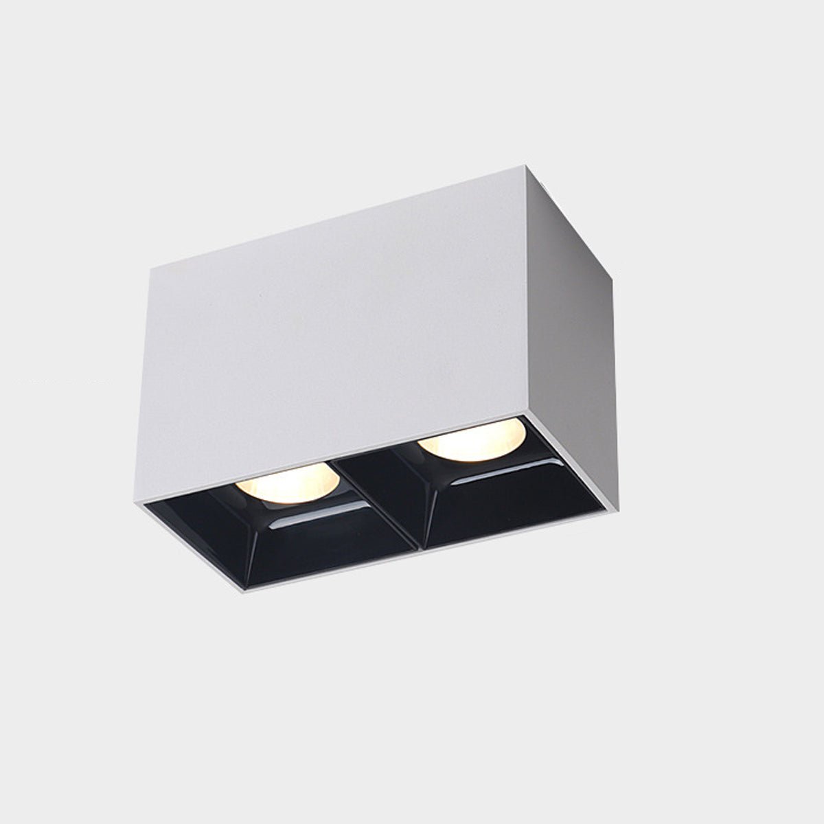 Modern Minimalist Aluminum Square COB Ceiling Spot Light