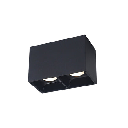 Modern Minimalist Aluminum Square COB Ceiling Spot Light