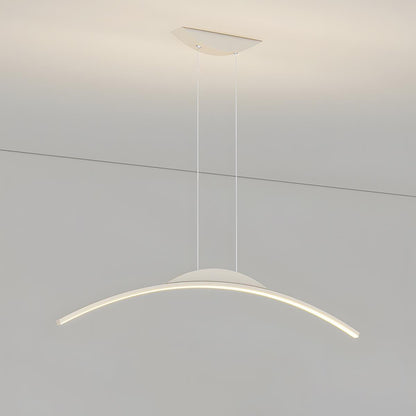 Modern Minimalist Arc Arch Long Strip Light LED Pendant Lights - Flare Shack