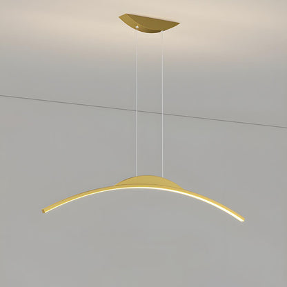 Modern Minimalist Arc Arch Long Strip Light LED Pendant Lights