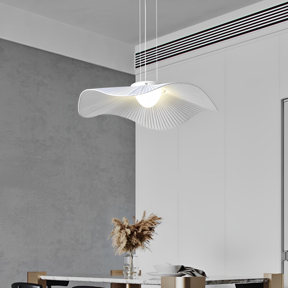 Modern Minimalist Art Lotus Leaf Pendant Lighting - Flare Shack