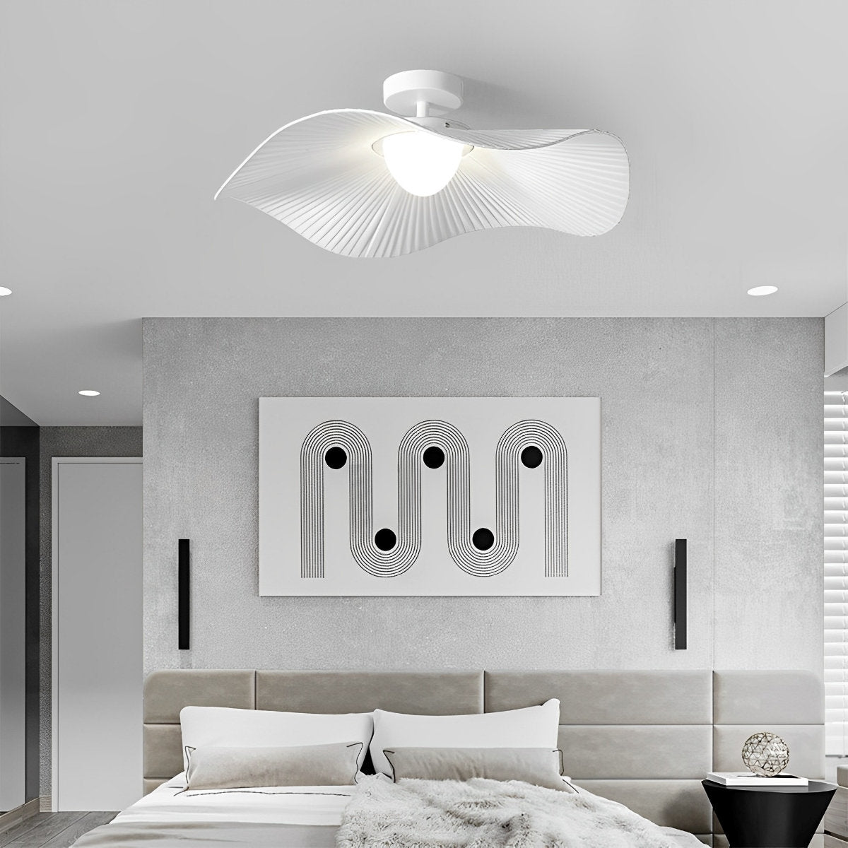 Modern Minimalist Art Lotus Leaf Pendant Lighting - Flare Shack