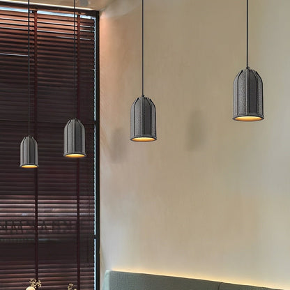 Modern Minimalist Bell Cement LED Pendant Lights - Flare Shack