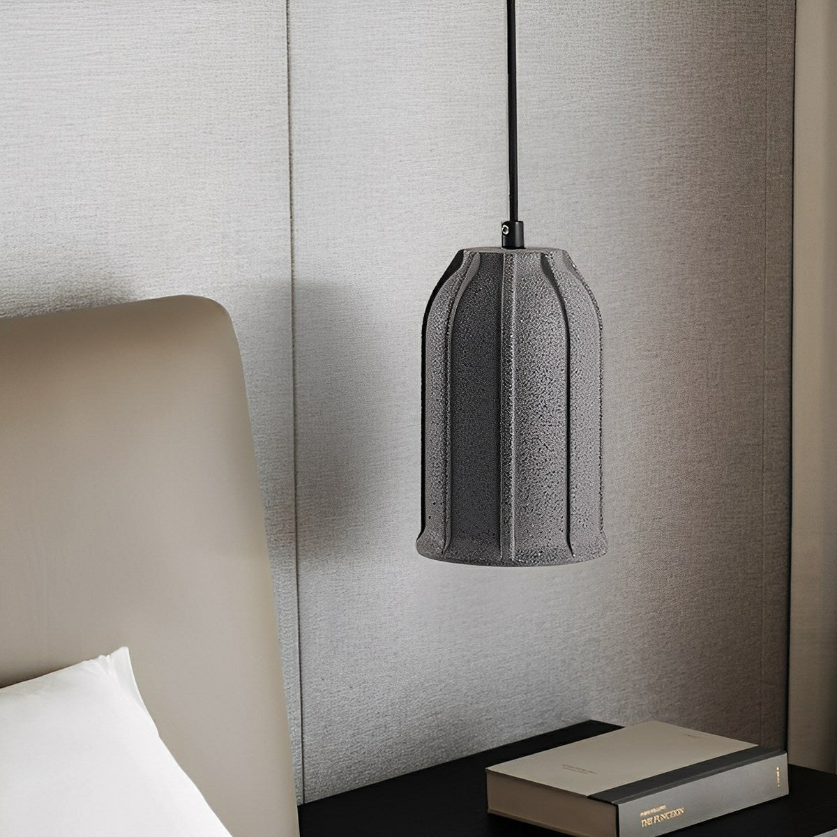 Modern Minimalist Bell Cement LED Pendant Lights - Flare Shack