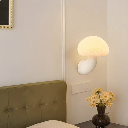 Modern Minimalist Creamy Style Mushrooms LED Wall Lights - Flare Shack