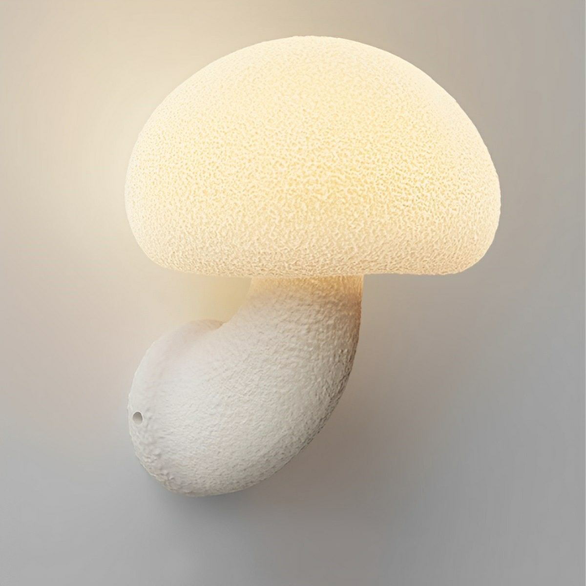 Modern Minimalist Creamy Style Mushrooms LED Wall Sconces