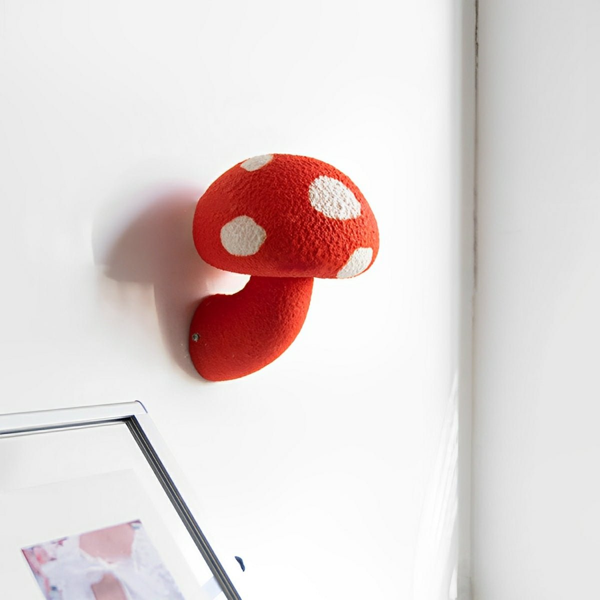 Modern Minimalist Creamy Style Mushrooms LED Wall Lights - Flare Shack