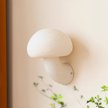 Modern Minimalist Creamy Style Mushrooms LED Wall Sconces