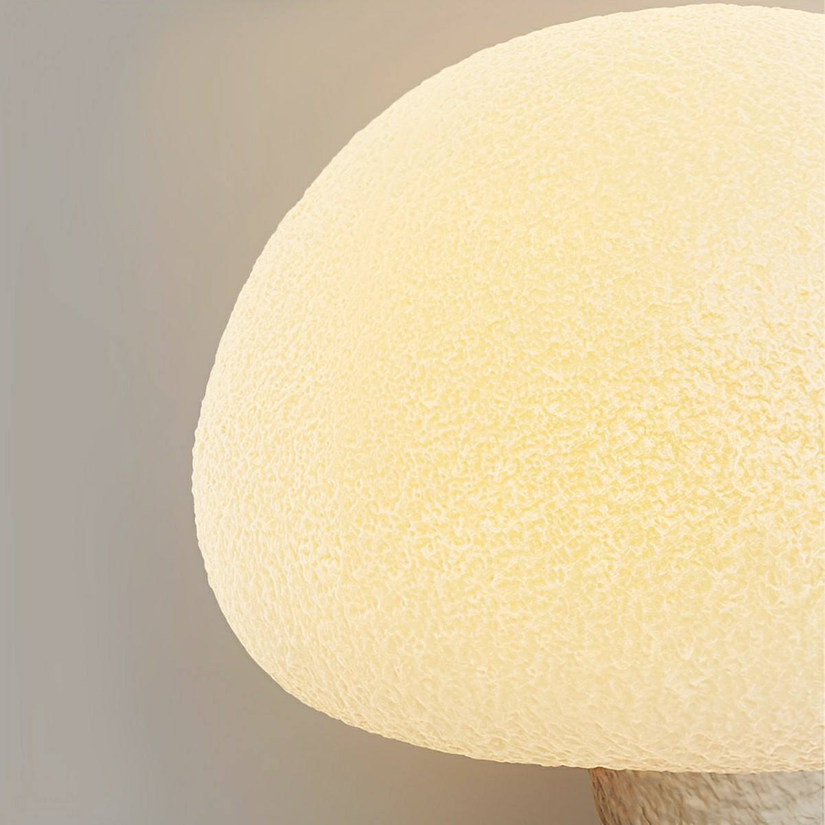 Modern Minimalist Creamy Style Mushrooms LED Wall Sconces