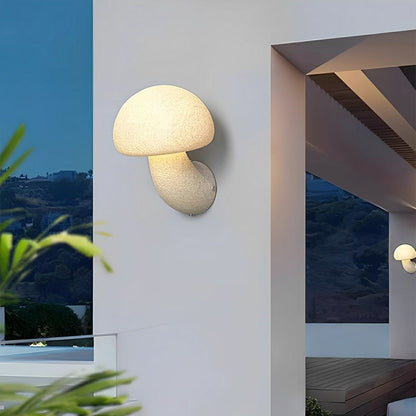 Modern Minimalist Creamy Style Mushrooms LED Wall Lights - Flare Shack