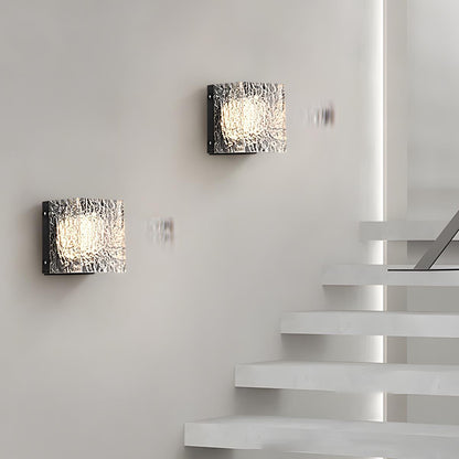 Modern Minimalist Creative Clear Wave LED Indoor Wall Sconces
