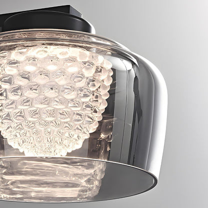 Modern Minimalist Creative Clear Wave LED Indoor Wall Sconces