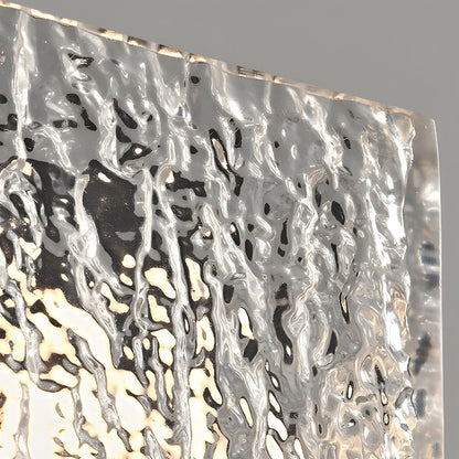 Modern Minimalist Creative Clear Wave LED Indoor Wall Sconces