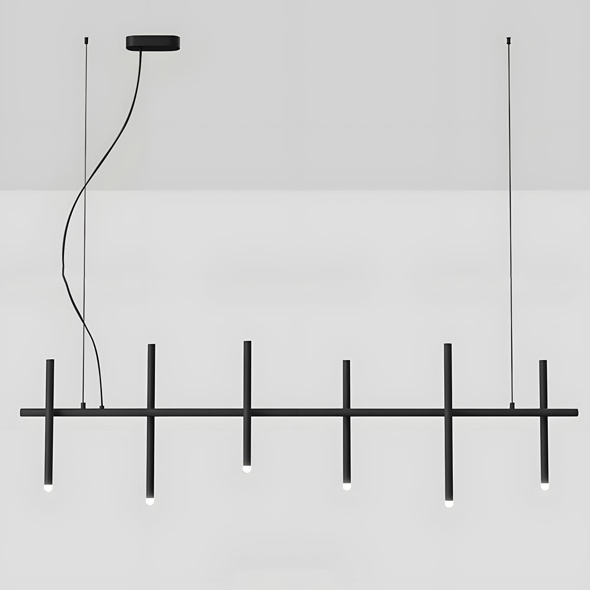 Modern Minimalist Creative Fence Indoor LED  Ambiance Pendant Lights