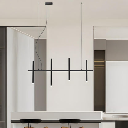 Modern Minimalist Creative Fence Indoor LED  Ambiance Pendant Lights