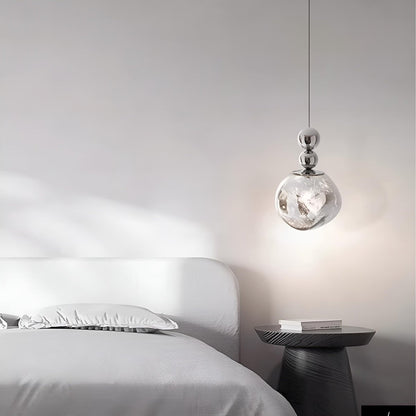 Modern Minimalist Crystal Globe Indoor Bar LED Pendant Lights - Flare Shack