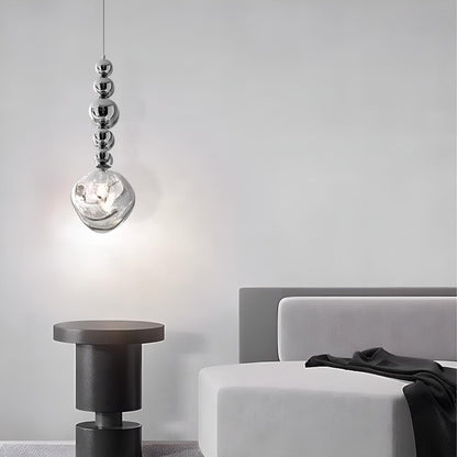 Modern Minimalist Crystal Globe Indoor Bar LED Pendant Lights - Flare Shack