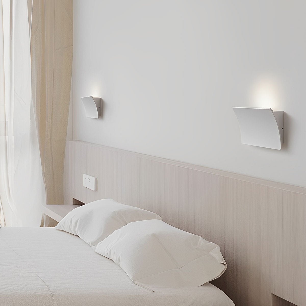 Modern Minimalist Curve LED Indoor Wall Sconces