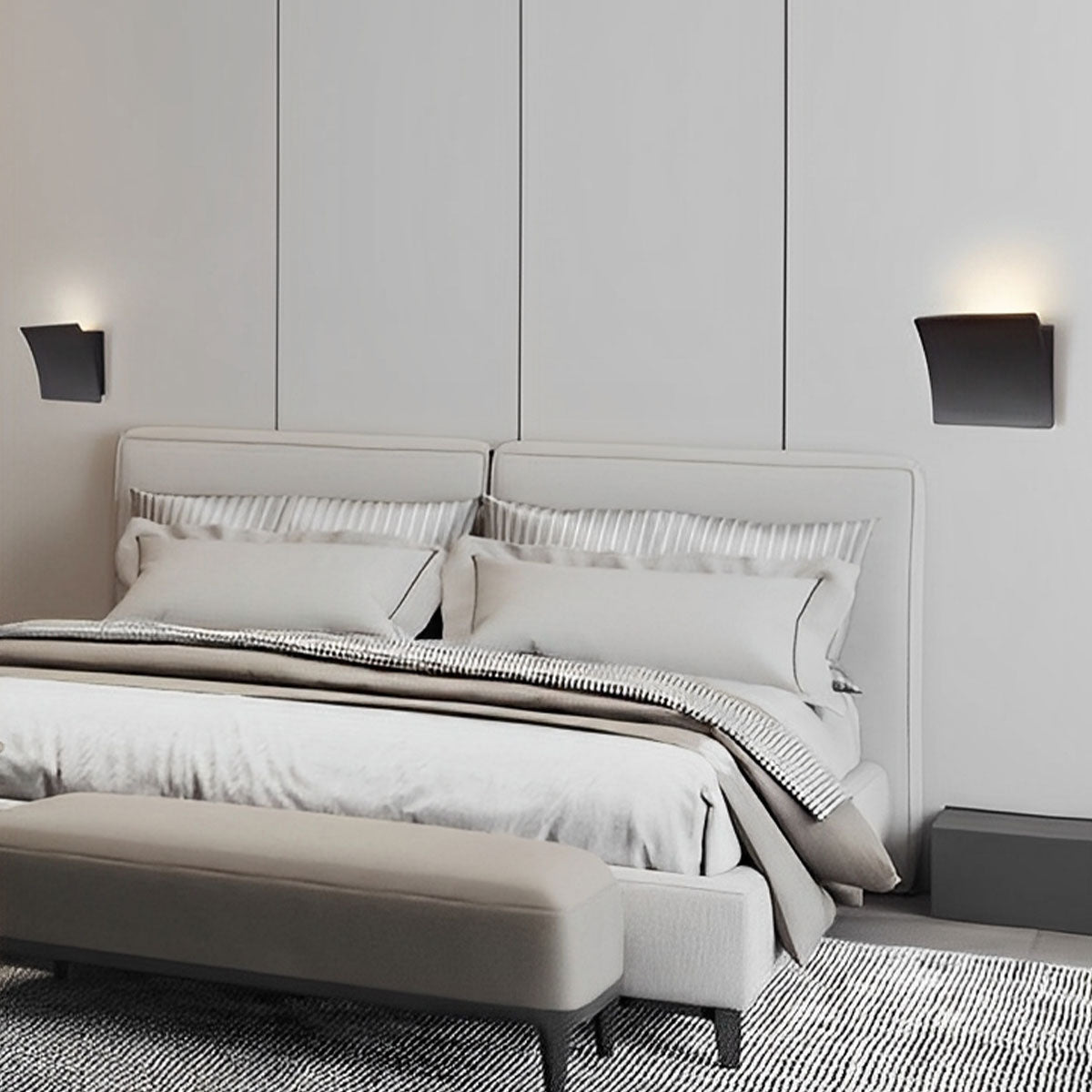Modern Minimalist Curve LED Indoor Wall Sconces