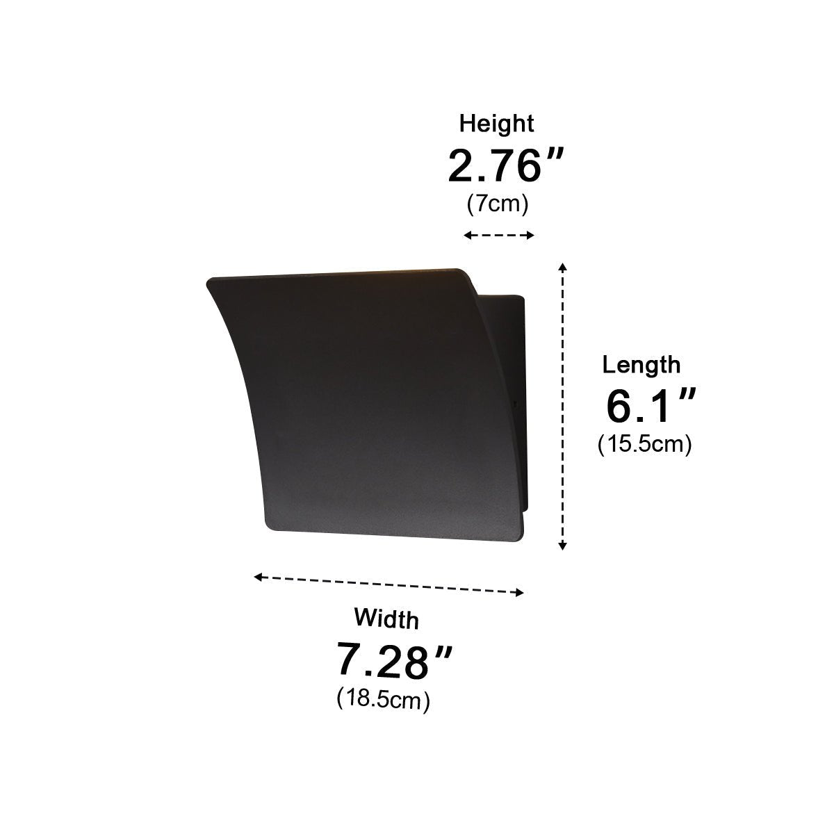 Modern Minimalist Curve LED Indoor Wall Sconces