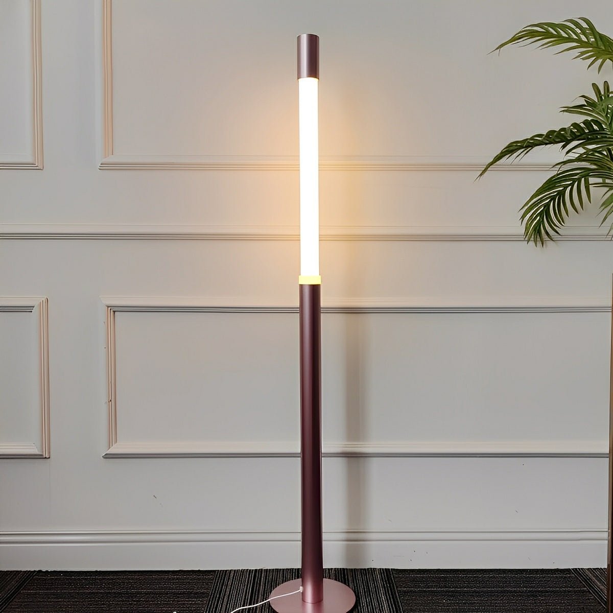 Modern Minimalist Cylinder Adjustable Lift LED Floor Lamp - Flare Shack
