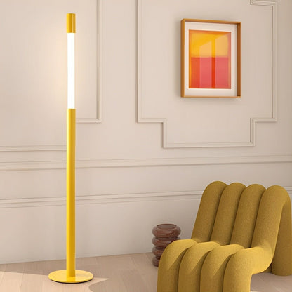 Modern Minimalist Cylinder Adjustable Lift LED Floor Lamp - Flare Shack