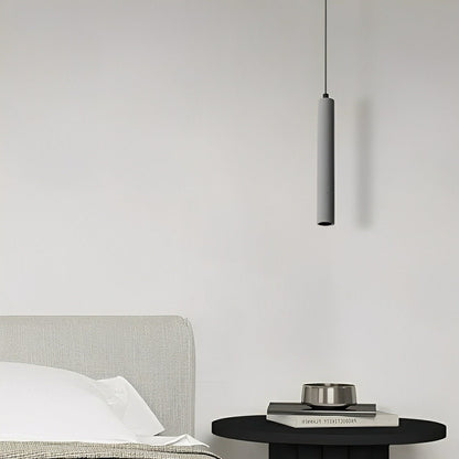 Modern Minimalist Cylinder Cement LED Pendant Lights - Flare Shack