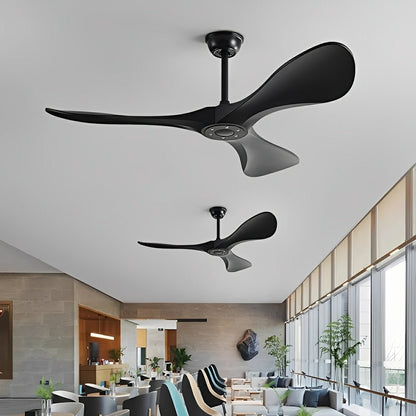 Modern Minimalist DC Motor Reverse Ceiling Fan - Flare Shack