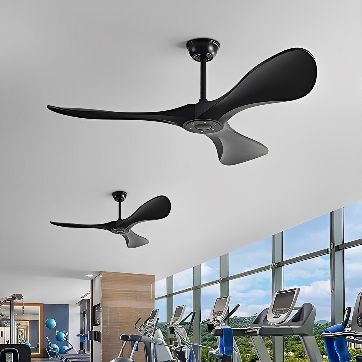 Modern Minimalist DC Motor Reverse Ceiling Fan