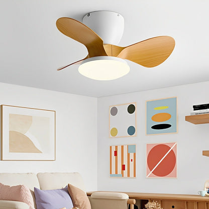 Modern Minimalist DC Motor Reverse Ceiling Fan Light - Flare Shack