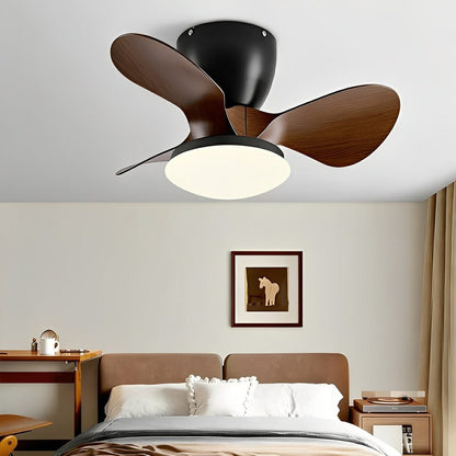 Modern Minimalist DC Motor Reverse Ceiling Fan Light - Flare Shack