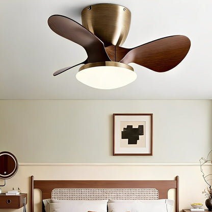 Modern Minimalist DC Motor Reverse Ceiling Fan Light - Flare Shack