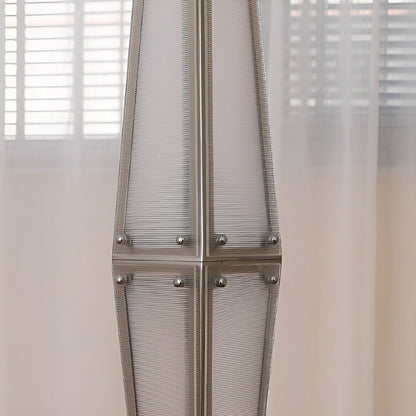 Modern Minimalist Diamond-Shaped Dimmable LED Floor Lamp