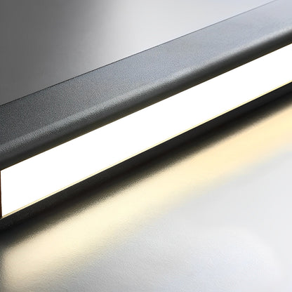 Minimalist Dimmable Pendant Light LED Long Linear Light