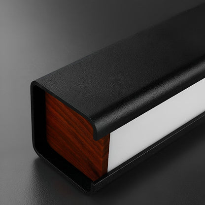 Minimalist Dimmable Pendant Light LED Long Linear Light